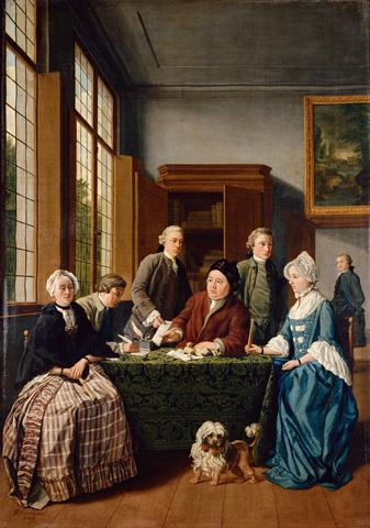 Huwelijkscontract, gesign. 1768
