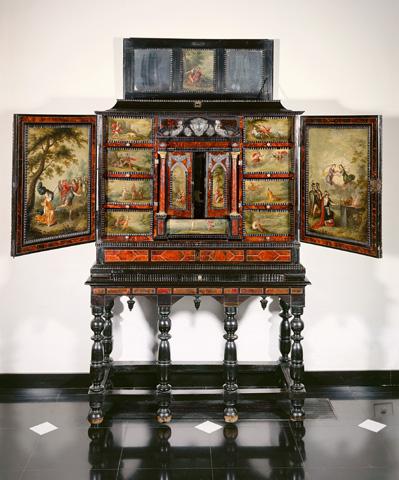 Kunstkabinet, midden 17de eeuw