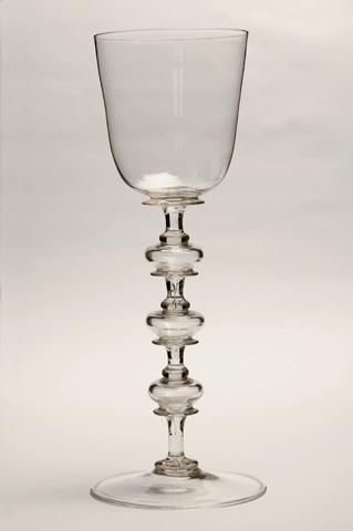 Wine glass, South Netherlands, mid-17th century
